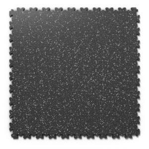 Granite Grey on black tile